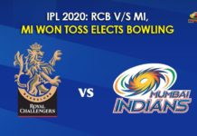 IPL 2020, IPL 2020 Highlights, IPL 2020 Latest Updates, IPL 2020 Live Cricket Score, IPL 2020 LIVE SCORE, IPL 2020 LIVE SCORE And Updates, IPL 2020 Live Updates, IPL 2020 Match Dates, MI V/S RCB, MI Won Toss, RCB vs MI Match, Royal Challengers Bangalore Vs Mumbai Indians, Royal Challengers Bangalore Vs Mumbai Indians Live Score