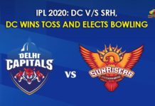 DC V/S SRH, DC V/S SRH Highlights, DC vs SRH Match, DC Wins Toss And Elects Bowling, Delhi Capitals, delhi capitals vs sunrisers hyderabad, IPL 2020, IPL 2020 Highlights, IPL 2020 Latest Updates, IPL 2020 Live Cricket Score, IPL 2020 LIVE SCORE, IPL 2020 LIVE SCORE And Updates, IPL 2020 Live Updates, IPL 2020 Match Dates, Sunrisers Hyderabad