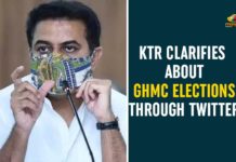 GHMC Act, GHMC Elections, GHMC Elections 2020, GHMC Elections Latest News, GHMC Elections News, GHMC Elections Updates, Greater Hyderabad Municipal Corporation, Hyderabad, KTR, KTR Clarification over Conduct of GHMC Elections, Minister KTR