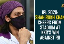 IPL 2020, IPL 2020 Highlights, IPL 2020 Latest Updates, IPL 2020 Live Cricket Score, IPL 2020 LIVE SCORE, IPL 2020 LIVE SCORE And Updates, IPL 2020 Live Updates, IPL 2020 Match Dates, KKR Win Against RR, Kolkata Knight Riders, rajasthan royals, Shah Rukh Khan Cheers From Stadium At KKR’s Win Against RR