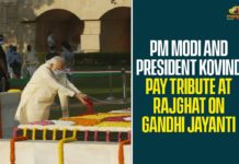 Gandhi Jayanti, Gandhi Jayanti 2020, Gandhi Jayanti 2020 LIVE Updates, Gandhi Jayanti LIVE updates, Gandhi Jayanti News, Mahatma Gandhi 151st birth anniversary, PM Modi Pay Tribute At Rajghat On Gandhi Jayanti, PM Modi Pay Tribute To Mahatma Gandhi, President Kovind, President Kovind Pay Tribute At Rajghat On Gandhi Jayanti