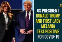 Coronavirus live news, Donald Trump, Donald Trump and his Wife Melania Test Positive, Donald Trump Test Positive, Hope Hicks, Melania to quarantine, President of the United States of America, President Trump and first lady test positive, Trump Quarantines, US President, US President Donald Trump In Self Isolation