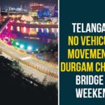 Cable-stayed bridge for walkers on weekends, Durgam Cheruvu bridge closed for vehicle traffic, Durgam Cheruvu bridge closed for vehicle traffic on weekends, Durgam Cheruvu bridge to be traffic-free at nights, Durgam Cheruvu Cable Bridge, No Entry For Vehicles on Durgam Cheruvu Cable Bridge, No vehicles on cable bridge on weekends, vehicles no entry to cable bridge, Vehicles on Durgam Cheruvu Cable Bridge During Weekends