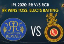 IPL 2020, IPL 2020 Highlights, IPL 2020 Latest Updates, IPL 2020 Live Cricket Score, IPL 2020 LIVE SCORE, IPL 2020 LIVE SCORE And Updates, IPL 2020 Live Updates, IPL 2020 Match 15 Live Score, IPL 2020 Match Dates, RCB vs RR, RCB vs RR Live Score, RR V/S RCB, RR Wins Toss
