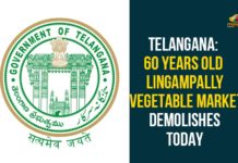 60 Years Old Lingampally Vegetable Market Demolished, GHMC, GHMC demolished the market near Narayanguda flyover, Greater Hyderabad Municipal Corporation, Lingampally, Lingampally Vegetable Market, Lingampally Vegetable Market Demolished, Telangana