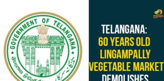 60 Years Old Lingampally Vegetable Market Demolished, GHMC, GHMC demolished the market near Narayanguda flyover, Greater Hyderabad Municipal Corporation, Lingampally, Lingampally Vegetable Market, Lingampally Vegetable Market Demolished, Telangana