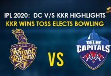 DC V/S KKR, DC V/S KKR Highlights, Delhi Capitals, Indian Premier League, IPL 2020, IPL 2020 Highlights, IPL 2020 Latest Updates, IPL 2020 Live Cricket Score, IPL 2020 LIVE SCORE, IPL 2020 LIVE SCORE And Updates, IPL 2020 Live Updates, IPL 2020 Match 15 Live Score, IPL 2020 Match Dates, KKR Wins Toss Elects Bowling, Kolkata Knight Riders