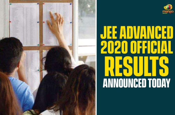 JEE Advanced 2020 Result Live Updates, JEE Advanced 2020 Results, JEE Advanced Result 2020, JEE advanced result 2020 announced, JEE Advanced Result 2020 declared, JEE Advanced Result 2020 declared LIVE Updates, JEE advanced results