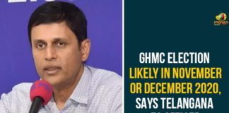 GHMC Elections, GHMC Elections 2020, GHMC Elections Latest News, GHMC Elections News, GHMC Elections Updates, Greater Hyderabad Municipal Corporation, Notification will Release Soon For GHMC Elections, Telangana SEC Decided to Conduct GHMC Elections, Telangana SEC Parthasaradhi, Telangana SEC Parthasaradhi On GHMC Elections