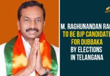 BJP Announces M Raghunandan Rao As a Candidate for Dubbaka, BJP Candidate for Dubbaka, Dubbaka, Dubbaka Assembly Byepoll, Dubbaka Assembly bypoll, dubbaka assembly bypoll 2020, dubbaka assembly elections, dubbaka assembly elections 2020, Dubbaka By election, Dubbaka Elections, Dubbaka Elections News, M Raghunandan Rao