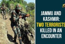 Jammu And Kashmir: Two Terrorists Killed In An Encounter