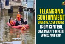 CM KCR, CM KCR Wrote a Letter to PM Modi, Hyderabad Rain Today, Hyderabad Rains, Hyderabad Rains news, KCR Urged to Release 1350 Cr Immediately for Rehabilitation Works, Rehabilitation Works, Telangana rains, telangana rains news, telangana rains updates