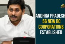 56 Backward Classes corporation boards, 56 BC corporations to be set up in Andhra Pradesh, Andhra Pradesh Govt, AP Government, AP Govt Established 56 New BC Corporations, AP New BC Corporations, APMBC CORPORATION BACKWARD CLASSES WELFARE, Establishment of 56 New BC Corporations, Establishment of 56 New BC Corporations In AP