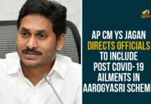 Aarogyasri Scheme, AP Government Aarogyasri Scheme, AP Include Post COVID-19 Ailments In Aarogyasri Scheme, COVID-19 In Aarogyasri Scheme, Include Post COVID-19 Ailments In Aarogyasri Scheme, Post COVID-19 Ailments In Aarogyasri Scheme, ys jagan mohan reddy, YSR Aarogyasri Scheme, YSR Aarogyasri Scheme In AP
