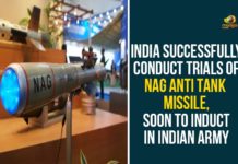 China-India clash, Defence Research and Development Organisation, DRDO, India defence capabilities, India Successfully Conduct Trials Of Nag Anti Tank Missil, Prime Minister Narendra Modi, SANT, Stand-off Anti-Tank Missile, Trials Of Nag Anti Tank Missile, Union Defence Minister Rajnath Singh