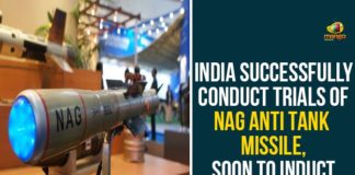 China-India clash, Defence Research and Development Organisation, DRDO, India defence capabilities, India Successfully Conduct Trials Of Nag Anti Tank Missil, Prime Minister Narendra Modi, SANT, Stand-off Anti-Tank Missile, Trials Of Nag Anti Tank Missile, Union Defence Minister Rajnath Singh
