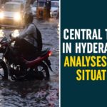 Assessment of Flood Damages, Central Team, Central Team Extensive Tour In Hyderabad City, Heavy Rainfall In Hyderabad, Heavy Rains in Hyd, Heavy Rains In Hyderabad, Hyderabad Rains, Hyderabad Rains news, Rains In Hyderabad, telangana, Telangana rains, telangana rains news, telangana rains updates
