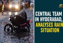Assessment of Flood Damages, Central Team, Central Team Extensive Tour In Hyderabad City, Heavy Rainfall In Hyderabad, Heavy Rains in Hyd, Heavy Rains In Hyderabad, Hyderabad Rains, Hyderabad Rains news, Rains In Hyderabad, telangana, Telangana rains, telangana rains news, telangana rains updates