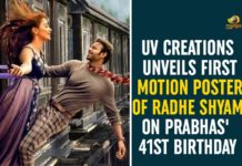 Beats Of Radhe Shyam Motion Poster, Beats Of Radhe Shyam Motion Poster Released, Prabhas Birthday, Prabhas Birthday Special, Radhe Shyam, Radhe Shyam Motion Poster, Radhe Shyam Motion Poster Released, Radhe Shyam Movie, Radhe Shyam Movie Updates, Rebel Star Prabhas Birthday Special