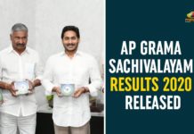 AP CM YS Jagan, AP Grama Sachivalayam Results, AP Grama Sachivalayam Results 2020, AP Grama Sachivalayam Results 2020 released, AP News, AP Village and Ward Secretariat Exams Results, CM releases results of Village-Ward Secretariat exam, Village and Ward Secretariat Exams Results, YS Jagan Releases Village and Ward Secretariat Exams Results