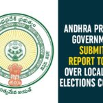 Andhra Pradesh Government Submits Report To SEC Over Local Body Elections Conduct