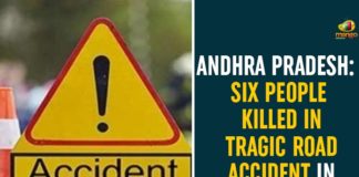 Andhra Pradesh Accident, Andhra Pradesh Road Accident, East Godavari District, East Godavari District Road Accident, Fierce road accident in East Godavari, Fierce road accident in East Godavari district, Marriage Van Overturned with Brake Failure, Van Accident, Van Accident In East Godavari, Van Accident In East Godavari District