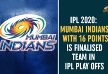 Indians With 16 Points Is Finalised Team In IPL Play Offs, IPL 2020, IPL 2020 playoffs, IPL 2020 playoffs qualification scenarios, IPL 2020 Points Table Today Latest Update, IPL Play Offs, IPL playoffs race, Mumbai Indians, Mumbai Indians first team, Mumbai Indians With 16 Points Is Finalised Team, Mumbai Indians With 16 Points Is Finalised Team In IPL Play Offs