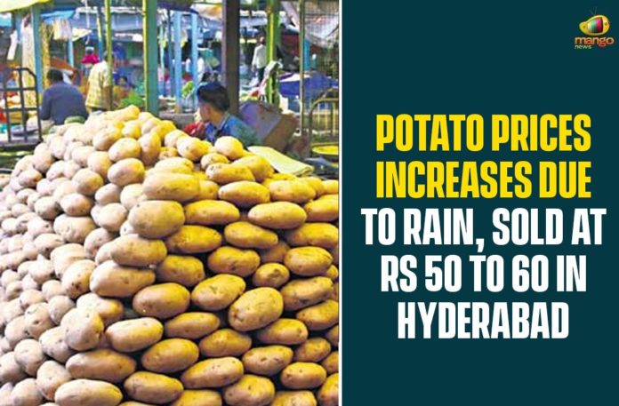 Potato price gains in India, Potato price gains in India due to rains, Potato Prices, Potato Prices Increases, Potato Prices Increases Due To Rain, Potato Prices Increases In Hyderabad, Potato prices India rising, Potato prices jump by 25%, Potato wholesale prices firm up