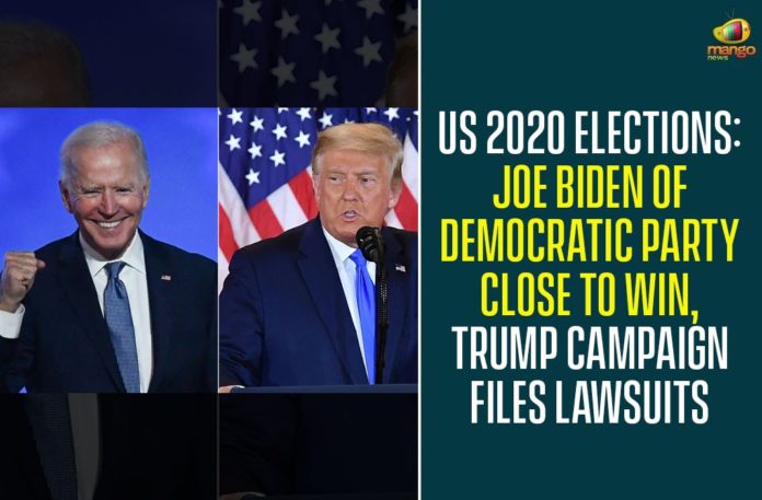 US 2020 Elections: Joe Biden Of Democratic Party Close To Win, Trump Campaign Files Lawsuits