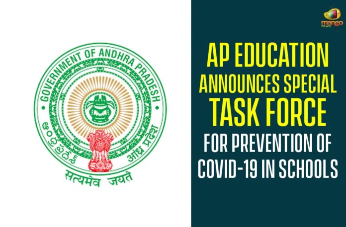 AP Education Ministry Announces Special Task Force For Prevention Of COVID-19 In Schools