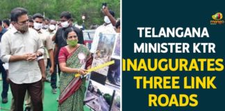 Hyderabad Three Link Roads, KT Rama Rao to inaugurate three link roads, KTR, KTR Inaugurates Three Link Roads In Hyderabad, KTR to inaugurate three link roads in Hyderabad, Minister KTR Inaugurates Three Link Roads, Telangana, Telangana Minister kTR, Telangana Minister KTR Inaugurates Three Link Roads, Three Link Roads, Three Link Roads In Hyderabad