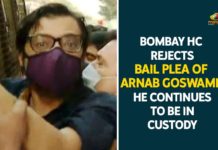 Arnab Goswami, Bombay HC refuses interim bail to Arnab Goswami, Bombay High Court, Bombay High Court Refuses Bail to Arnab Goswami, Bombay High Court Refuses Bail to Republic TV Editor-in-Chief, Bombay High Court refuses interim bail to Arnab Goswami, Bombay High Court refuses interim bail to journalist, interim bail to Arnab Goswami, Republic TV Editor-in-Chief Arnab Goswami