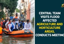 Andhra Pradesh Rains, Central Team Reached to AP, Central Team Reached to AP To Assess the Loss Due to Rains, Central team to assess flood and rain damage in Andhra, Central team visit Andhra, Central team visit Andhra for flood damage assessment, Central team visit Andhra Pradesh, Loss Due to Rains and Floods, Loss Due to Rains and Floods In AP
