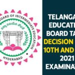 Telangana Education Board Takes Decision Over 10th And 12th 2021 Examination
