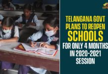 For Only 4 Months In 2020-2021 Session, Mango News, school reopening News, Schools to Reopen, Telangana Government, Telangana Govt Plans To Reopen Schools, Telangana Govt Plans To Reopen Schools For Only 4 Months In 2020-2021 Session, telangana school reopening News, Telangana schools reopen, Telangana Schools to reopen
