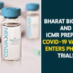 Bharat Biotech COVAXIN, Bharat Biotech Private Limited, Coronavirus Vaccine COVAXIN, COVAXIN, COVAXIN Clinical Trial, ICMR, Indian Council of Medical Research, Mango News, NIMS, NIMS Phase III Trials Of COVID-19 Vaccine, Nizam Institute of Medical Sciences, Phase III Trials Of COVID-19 Vaccine, Trials Of COVID-19 Vaccine