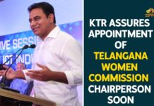 Appointment Of Telangana Women Commission Chairperson, KTR, KTR Assures Appointment Of Telangana Women Commission Chairperson, ktr latest news, Mango News, Minister KTR, Telangana High Court, Telangana news, Telangana Political News, Telangana Woman Commission, Telangana Women Commission Chairperson, Women Commission Chairperson
