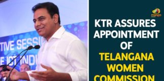 Appointment Of Telangana Women Commission Chairperson, KTR, KTR Assures Appointment Of Telangana Women Commission Chairperson, ktr latest news, Mango News, Minister KTR, Telangana High Court, Telangana news, Telangana Political News, Telangana Woman Commission, Telangana Women Commission Chairperson, Women Commission Chairperson