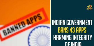 43 new Chinese apps banned, Centre bans 43 Chinese apps, Centre Bans Another 43 Chinese Related Apps, Centre Bans Another 43 Chinese Related Apps Today, Govt bans 43 Chinese apps in India, India Bans Another 43 Chinese Apps, Indian govt bans AliExpress 42 other Chinese apps, List of 43 Chinese apps banned in India, Mango News Telugu, Mobile App Ban