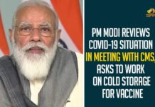 PM Modi Reviews COVID-19 Situation In Meeting With CMs, Asks To Work On Cold Storage For Vaccine