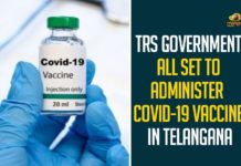TRS Government All Set To Administer COVID-19 Vaccine In Telangana