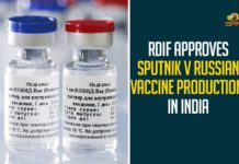 RDIF Approves Sputnik V Russian Vaccine Production In India