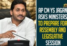 AP CM YS Jagan Asks Ministers To Prepare For Assembly And Legislative Session AP CM YS Jagan Asks Ministers To Prepare For Assembly And Legislative Session