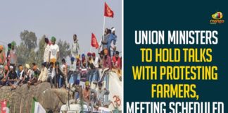 Union Ministers To Hold Talks With Protesting Farmers,Meeting Scheduled At 3 PM,Union Ministers,Union Government,Union Agriculture Ministry,Mango News,Farmer Unions Call Meeting To Decide On Centre Offer To Hold Talks,Farmer Unions Call Meeting,Farmers Protest Live,Farmer Government Meeting Scheduled At 3 PM,Farmer Unions Call Meeting,Delhi Chalo Protest,Union Ministers To Hold Talks With Farmers,Farmers,Indian Union Ministers,Union Ministers Meet To Discuss Protests Farmers