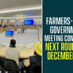 Farmers - Union Government Meeting Concludes, Next Round On December 3rd,Farmer Unions Call Meeting,Farmers,Farmers Protest Live,Indian Union Ministers,Mango News,Union Agriculture Ministry,Union Government,Union Ministers,Union Ministers Meet To Discuss Protests Farmers,Union Government Meeting Concludes,Farmers Union Government Meeting Concludes,Union Government Meeting,Farmers And Union Government Meeting,Delhi,Farmers Meet With Govt Concludes