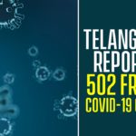Telangana Reports 502 Fresh COVID-19 Cases,Telangana Reports,Telangana Reports 502 COVID-19 Cases,Telangana COVID-19 Cases,COVID 19 Updates,COVID-19,COVID-19 Latest Updates In Telangana,Covid-19 Updates in Telangana,Mango News,telangana,telangana coronavirus cases today,telangana coronavirus updates,Telangana Covid 19 Cases,Telangana COVID-19 Deaths Reports,Telangana COVID-19 Positive Cases,Telangana COVID-19 Reports,Telangana State COVID-19 Update,Telangana Reports 502 Fresh Cases Of COVID-19,COVID-19 Cases In Telangana