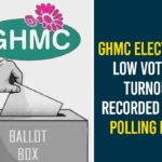GHMC Elections : Low Voter’s Turnout Recorded After Polling Ends,GHMC Elections,GHMC Elections 2020,GHMC Elections 2020 Latest News,GHMC Elections 2020 Updates,GHMC Elections Latest Updates,GHMC Elections Voting,GHMC Polling Updates,GHMC Polls,Mango News,#GHMCElections2020,GHMC Elections News,Low Voter Turnout Recorded After Polling Ends,GHMC Ballot,Greater Hyderabad Municipal Corporation,SEC,Low Voter Turnout In Hyderabad Civic Polls,Low Voter Turnout For GHMC Polls