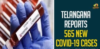 Telangana Reports 565 New COVID-19 Cases With 1 Fatality,Telangana Reports 565 New COVID-19 Cases,Telangana Covid-19 Cases New Reports,Telangana Reports,Telangana COVID-19 Cases,COVID 19 Updates,COVID-19,COVID-19 Latest Updates In Telangana,Covid-19 Updates in Telangana,Mango News,Telangana,Telangana Coronavirus Cases Today,Telangana Coronavirus Updates,Telangana COVID-19 Cases,Telangana COVID-19 Deaths Reports,Telangana COVID-19 Positive Cases,Telangana COVID-19 Reports,Telangana State COVID-19 Update,COVID-19 Cases In Telangana,Telangana Corona Updates,Telangana COVID-19 Reports