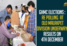GHMC Elections : Repolling At Old Malakpet Division Underway, Results On 4th December,GHMC Polling Updates,Repolling In Old Malakpet Division,Old Malakpet Repolling,GHMC Elections 2020 Updates,GHMC Elections 2020 Old Malakpet Repolling,GHMC Polls,Re Polling Ordered For Old Malakpet Division,Repolling Started Old Malakpet Ward,Old Malakpet,GHMC Elections,GHMC Ballot,#GHMCElections2020,Mango News,GHMC Elections 2020,GHMC,GHMC Elections Voting,GHMC Elections Latest Updates,GHMC Elections 2020 Latest News,Repolling At Old Malakpet Division
