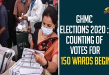 GHMC Elections 2020 : Counting Of Votes For 150 Wards Begin,GHMC Elections Counting Process Started,GHMC Elections Votes Counting,GHMC Results Updates,GHMC Elections 2020 Results Updates,GHMC Elections 2020 Results,GHMC Results,GHMC Elections Results,#GHMCElections2020Results,GHMC Elections 2020 Results Latest News,GHMC,GHMC Elections 2020 Results Live News,GHMC Elections Results Latest Updates,GHMC Elections 2020 Results Latest Reports,2020 GHMC Elections Results,GHMC Elections 2020 Results Live Updates,Greater Hyderabad Result 2020 LIVE Updates,TRS Party,BJP,Congress Party,AIMIM Party,GHMC Elections 2020 Counting